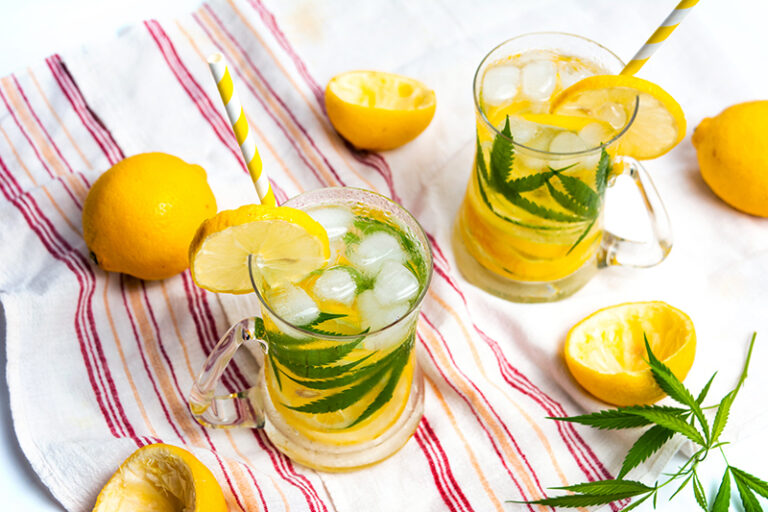 Refreshing Cannabis Lemonade