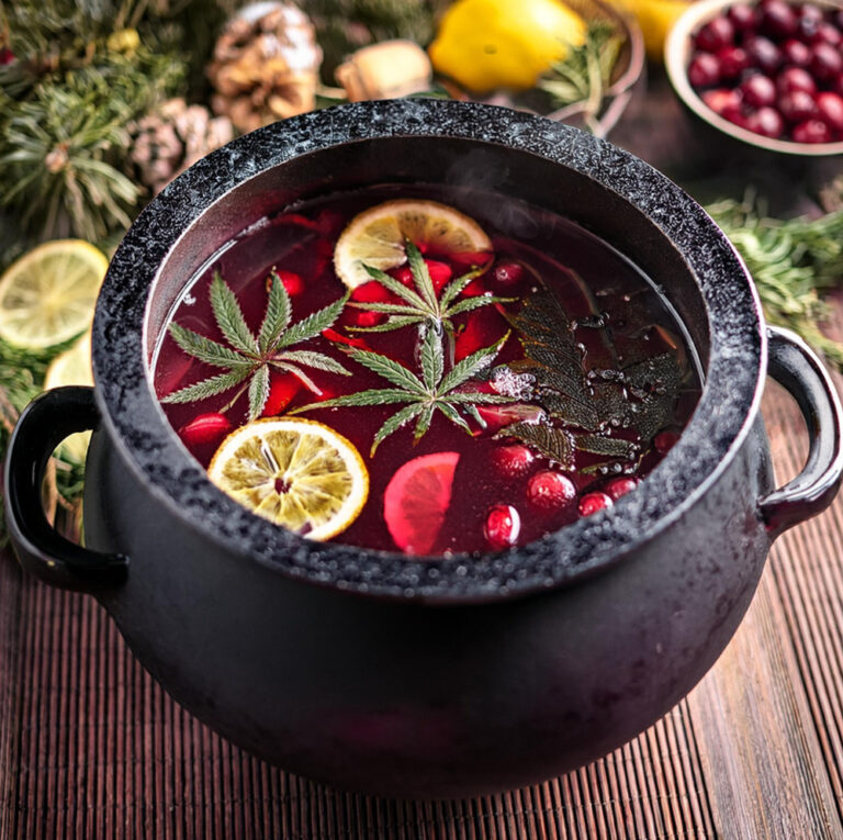 Creepy Cauldron Cannabis-Infused Punch