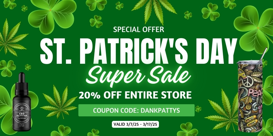 St Pattys 20% off