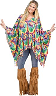 Women's Hippie Poncho Costume