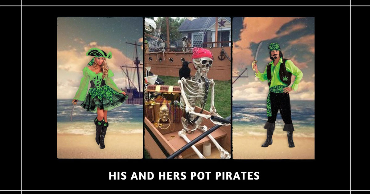 His And Hers Pot Pirates