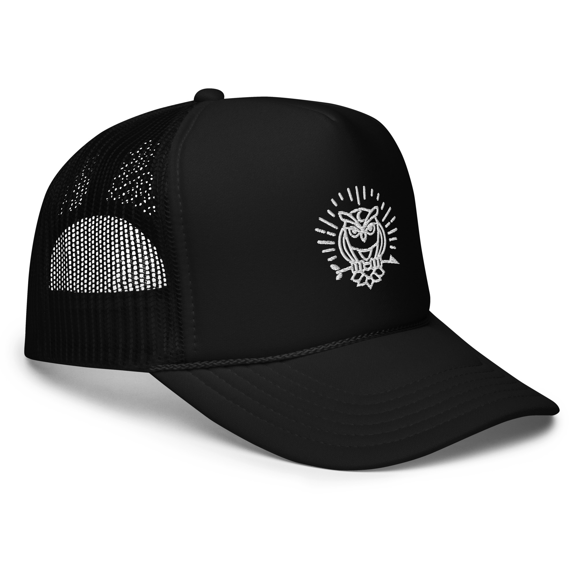 Dank Budz - Foam Trucker Hat Black - Image 3