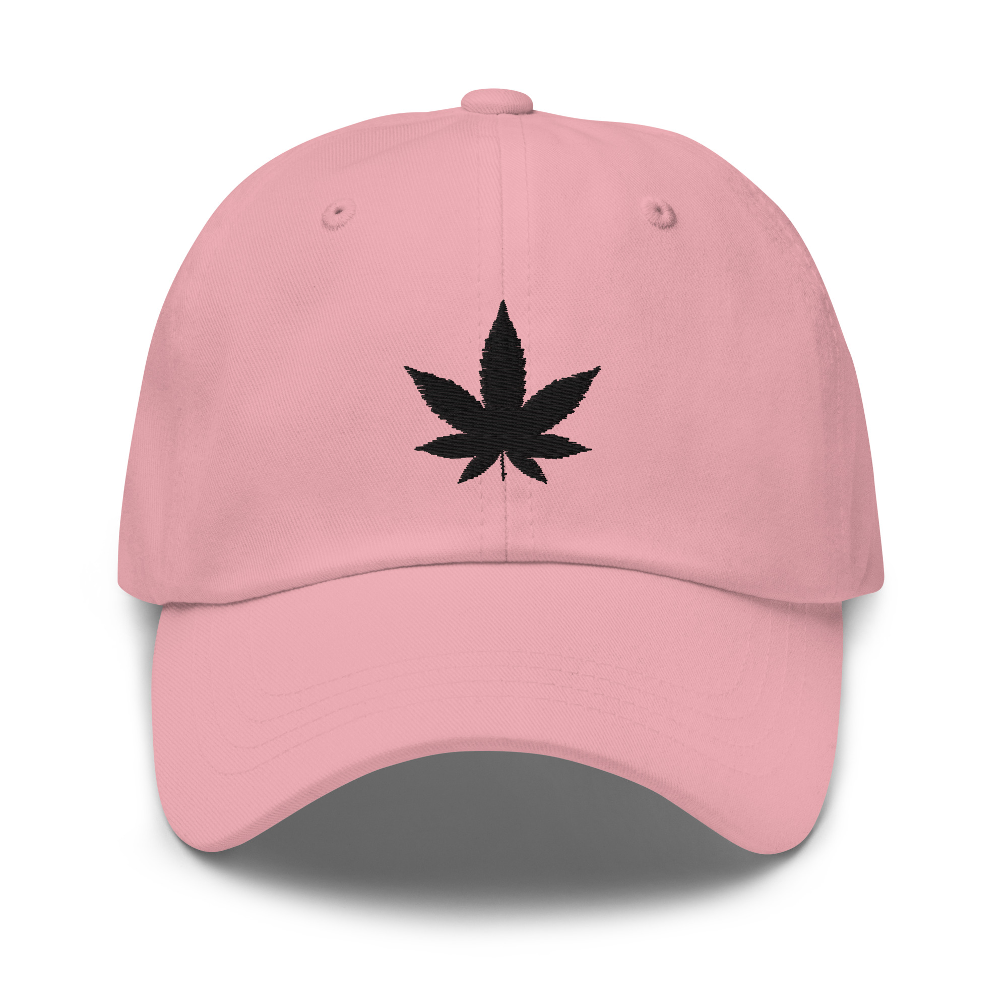 Cannabis Leaf - Dad Hat Pink