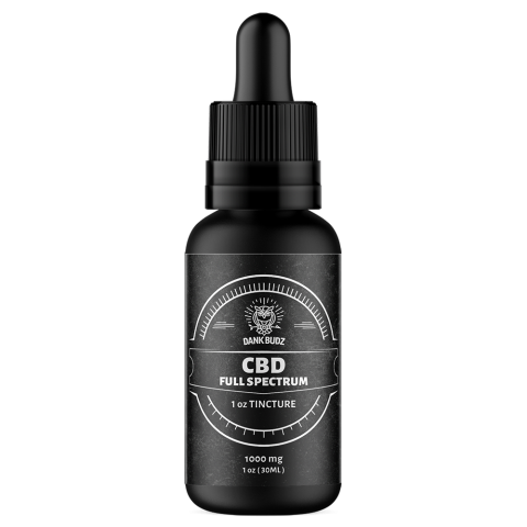 Dank Budz Full Spectrum CBD Tincture 1000mg