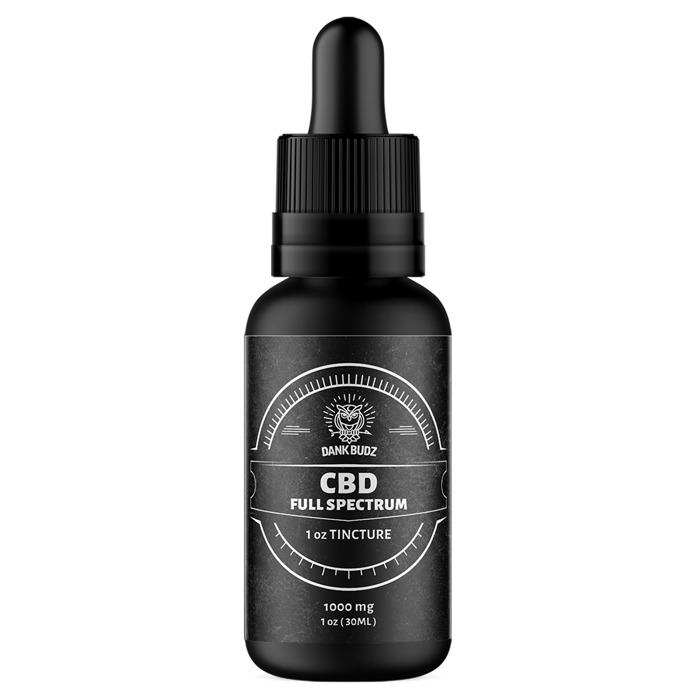 Dank Budz Full Spectrum CBD Tincture 1000mg