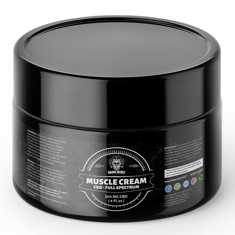Full Spectrum CBD Muscle Cream 500mg