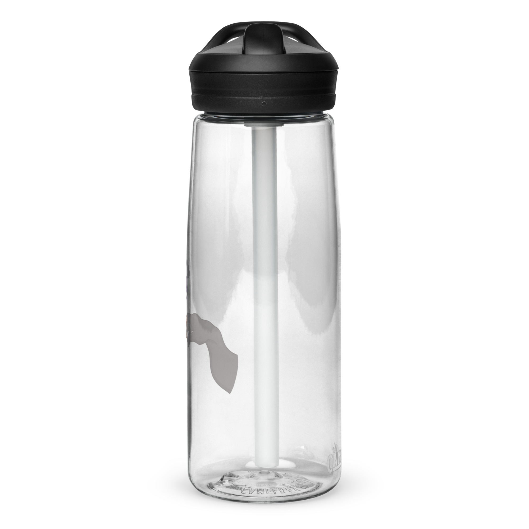 Puff Puff Pass Clear Water Bottle - Image 4