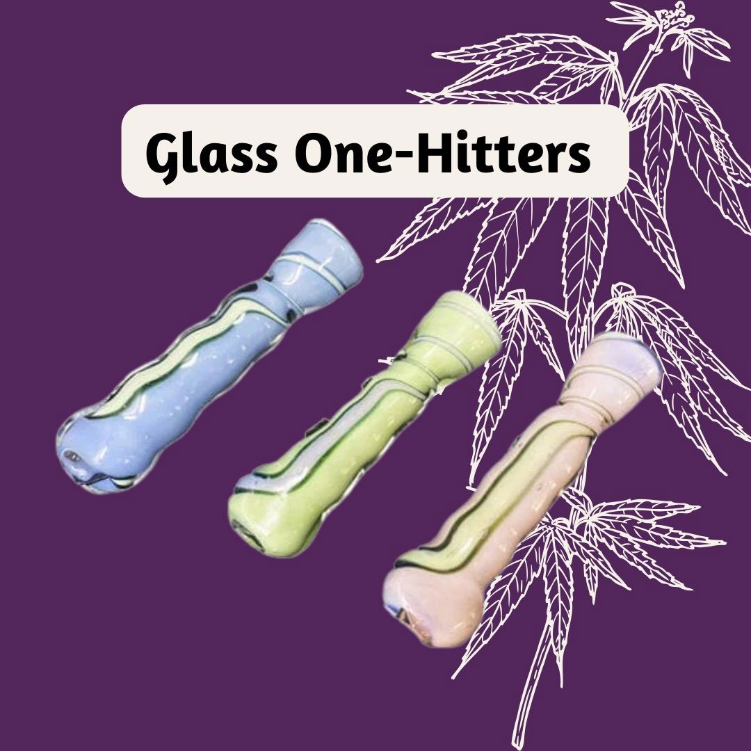 Cannabis Glass One-Hitters