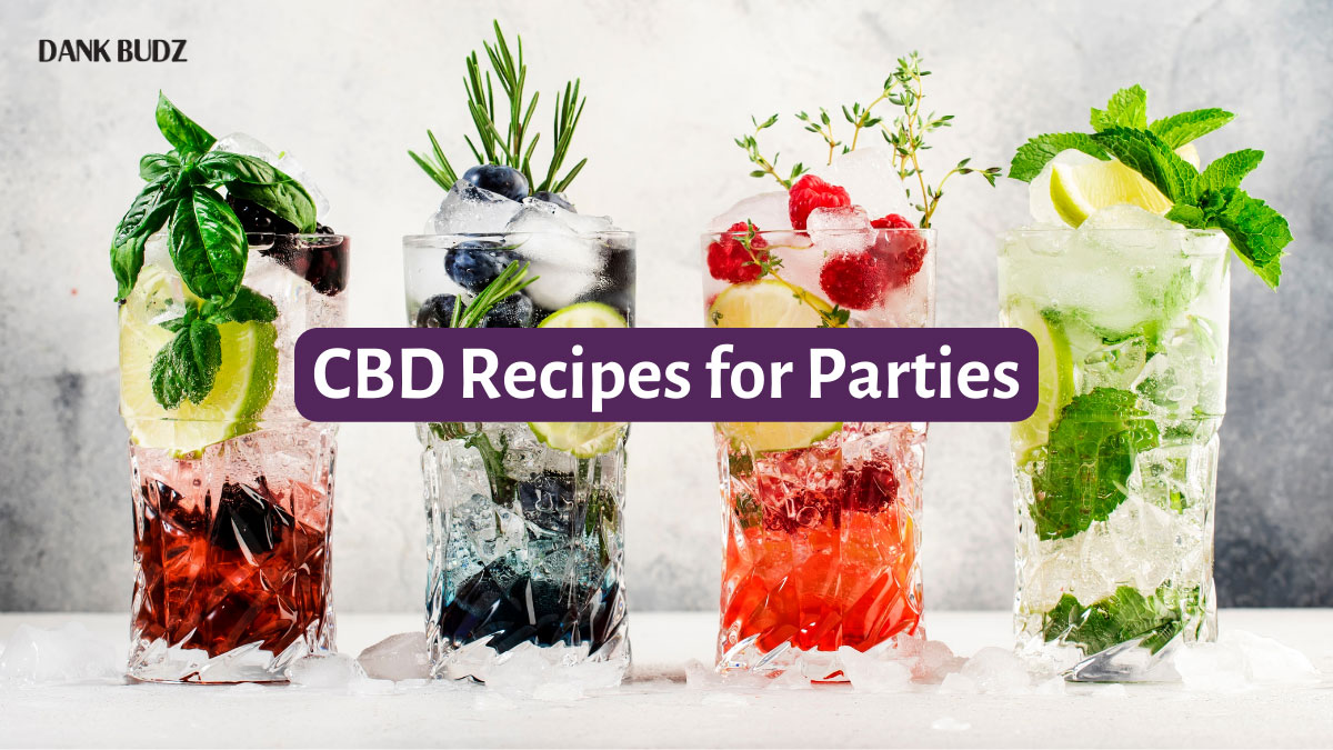 CBD-Infused Cocktail Party Drink Recipes