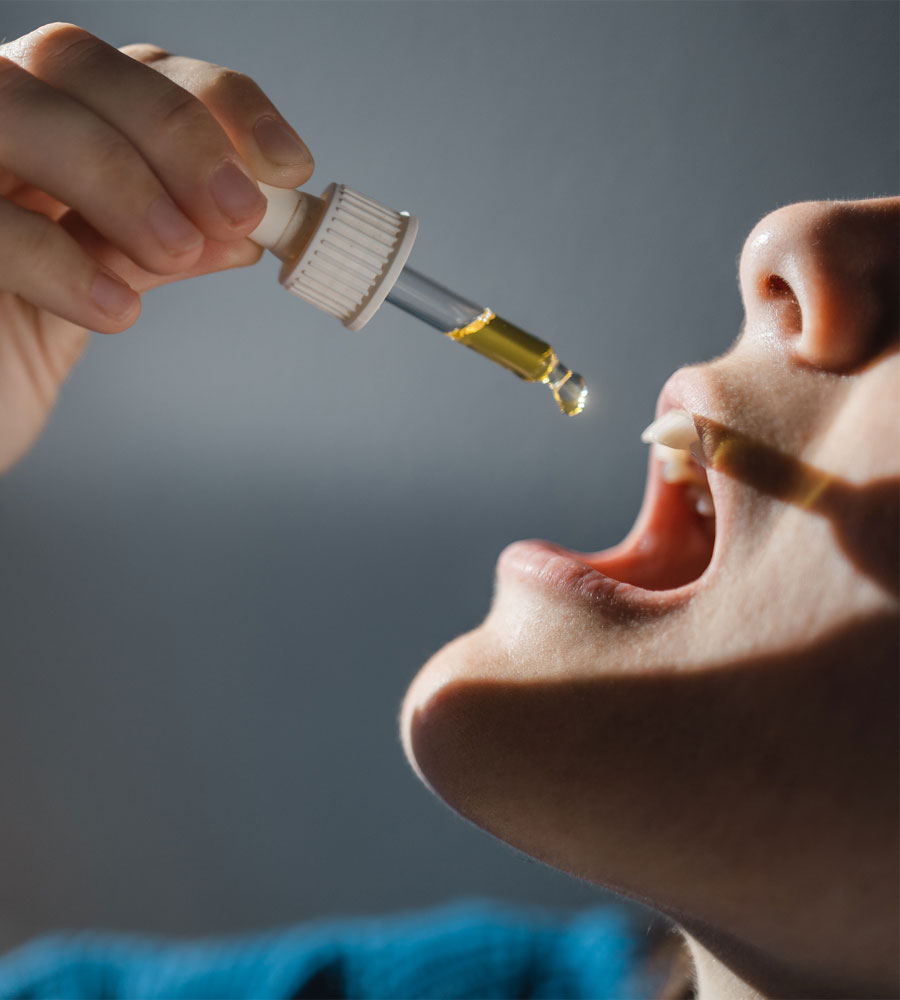 Sublingual Cannabis Administration