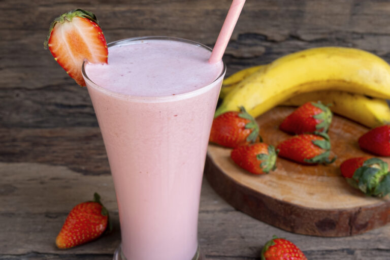 Strawberry-Banana-Protein-Shake