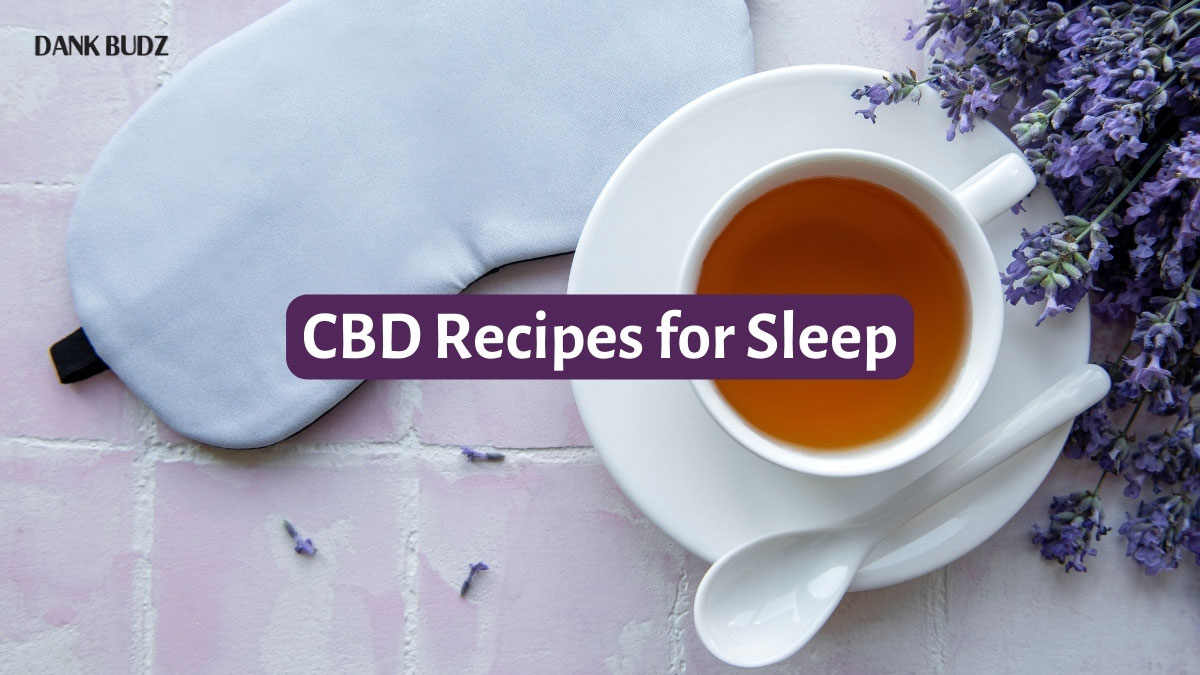 CDB Drink Recipes for Sleep