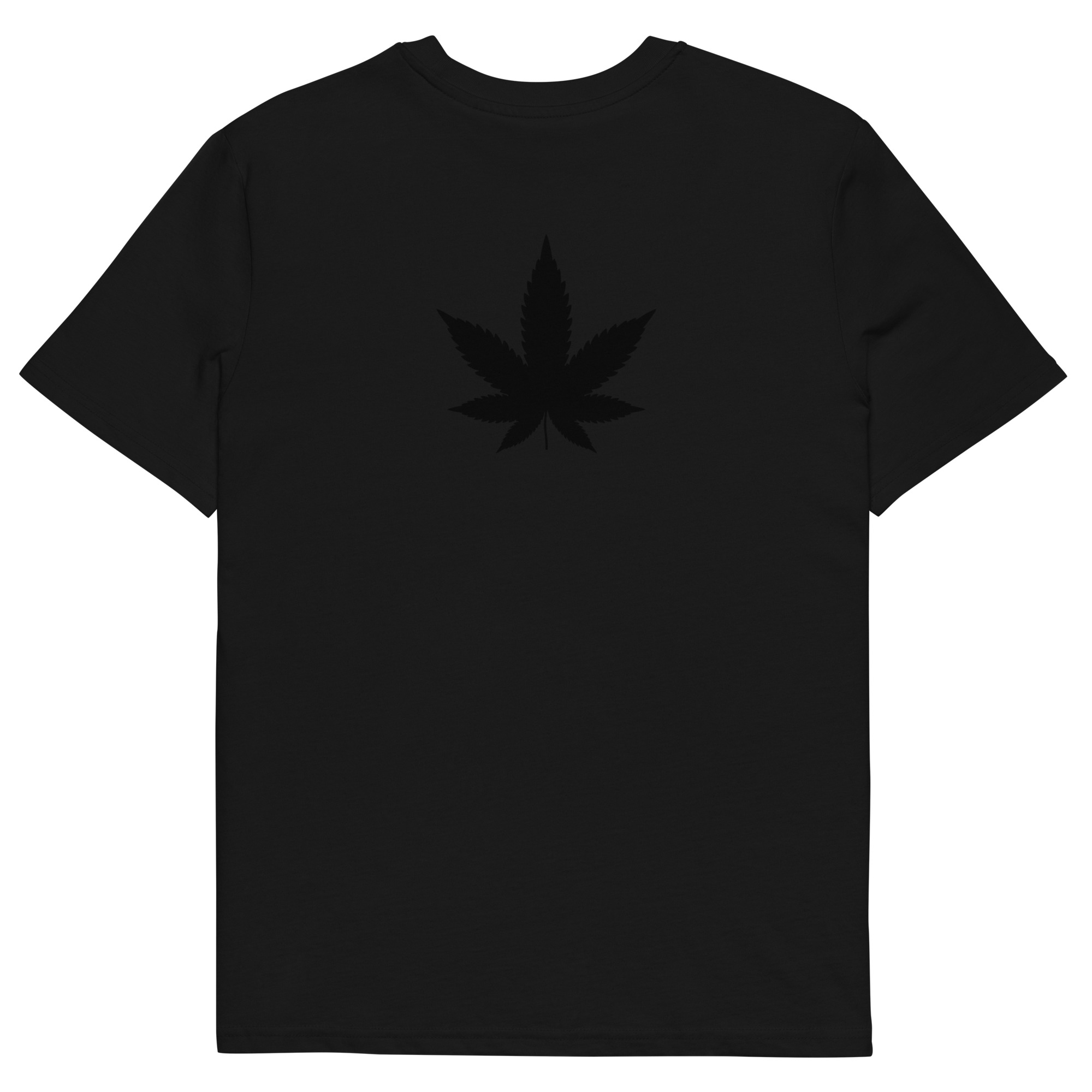 Legalize It - Unisex Organic Cotton T-shirt Black - Image 3