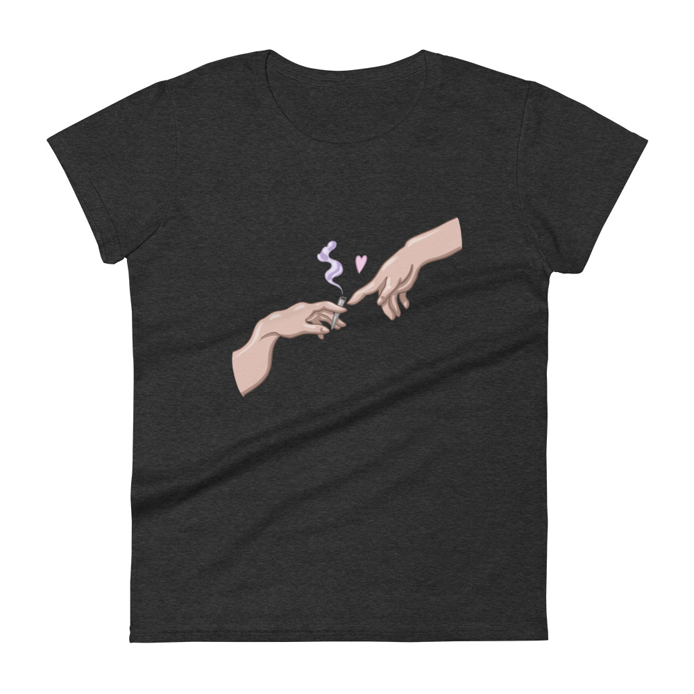 Puff Puff Pass - Women's Short Sleeve T-shirt - Image 3