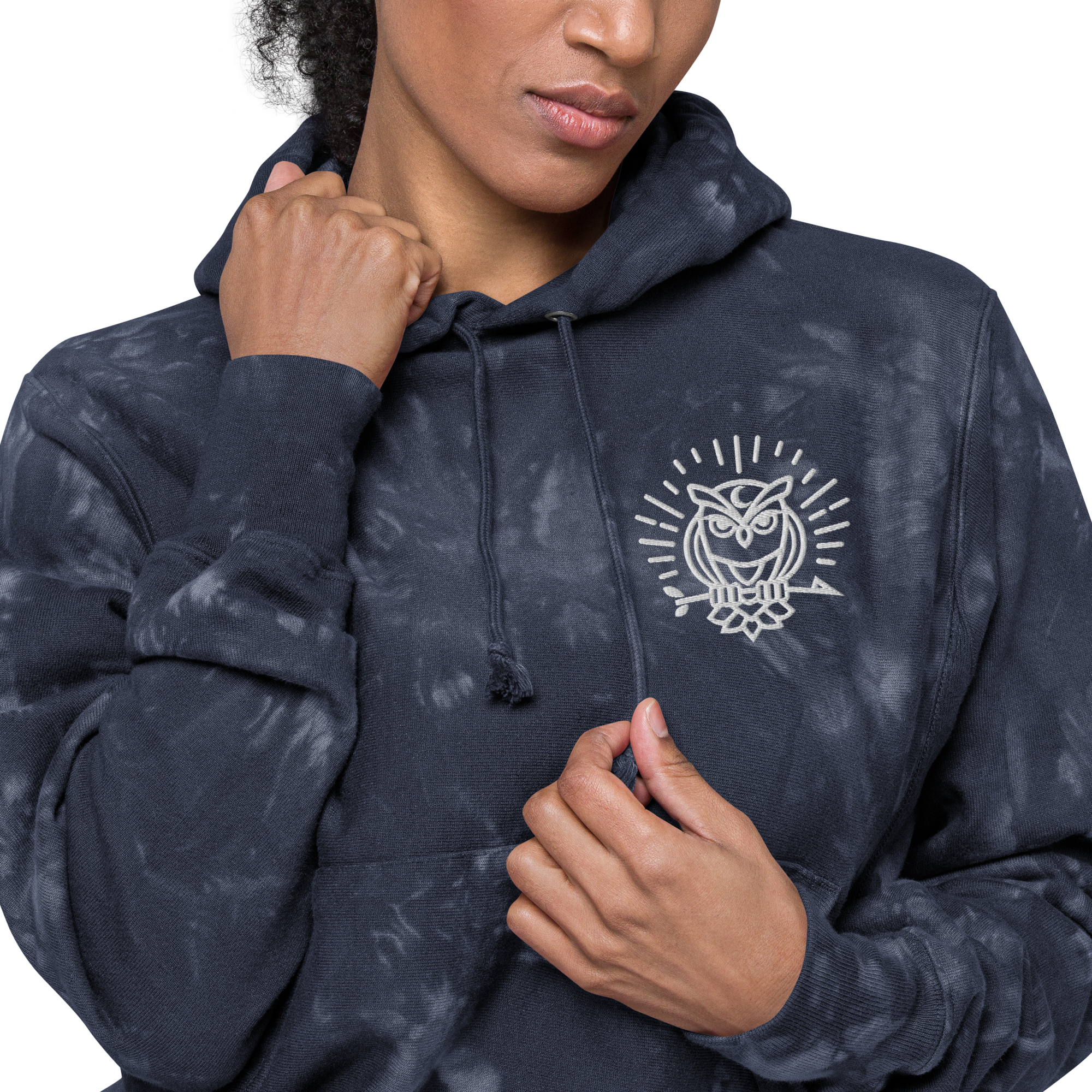Dank Budz Owl Hoodie - Blue
