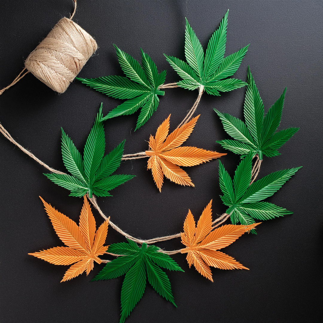 Cannabis Leaf Garlands