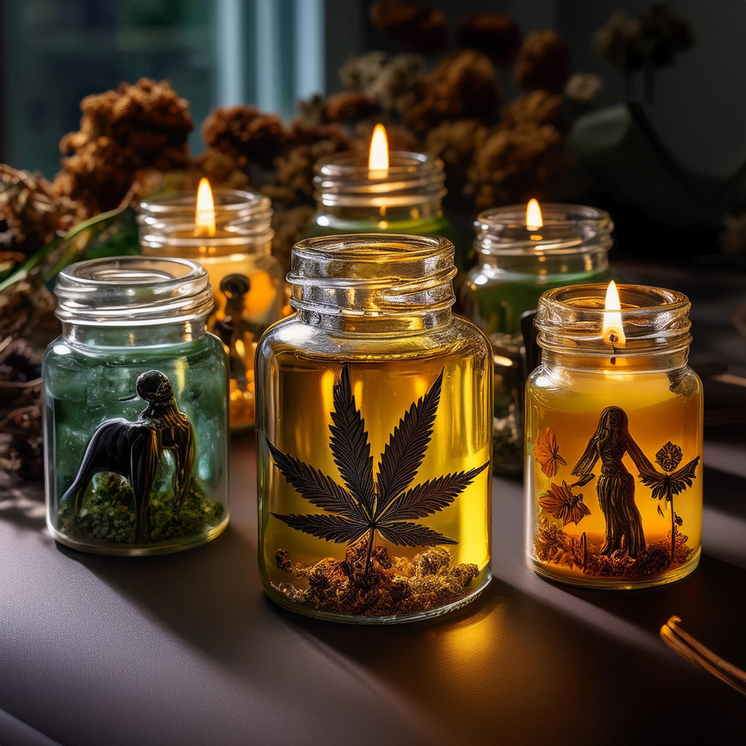 THC-Infused Candle Holders