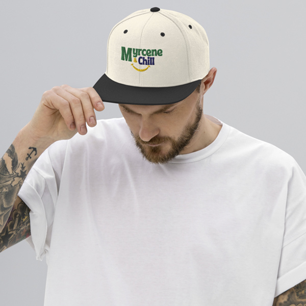 Terpene Myrcene Mood Snapback Hat