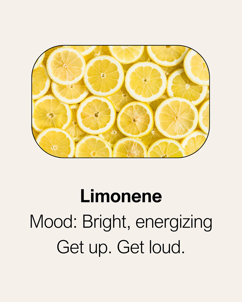 Limonene terpene effects and aroma