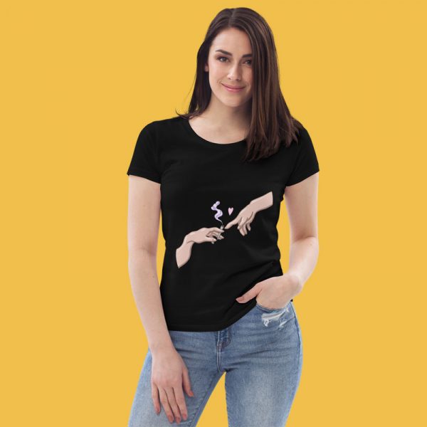 Puff Puff Pass - Women's Fitted Eco Tee